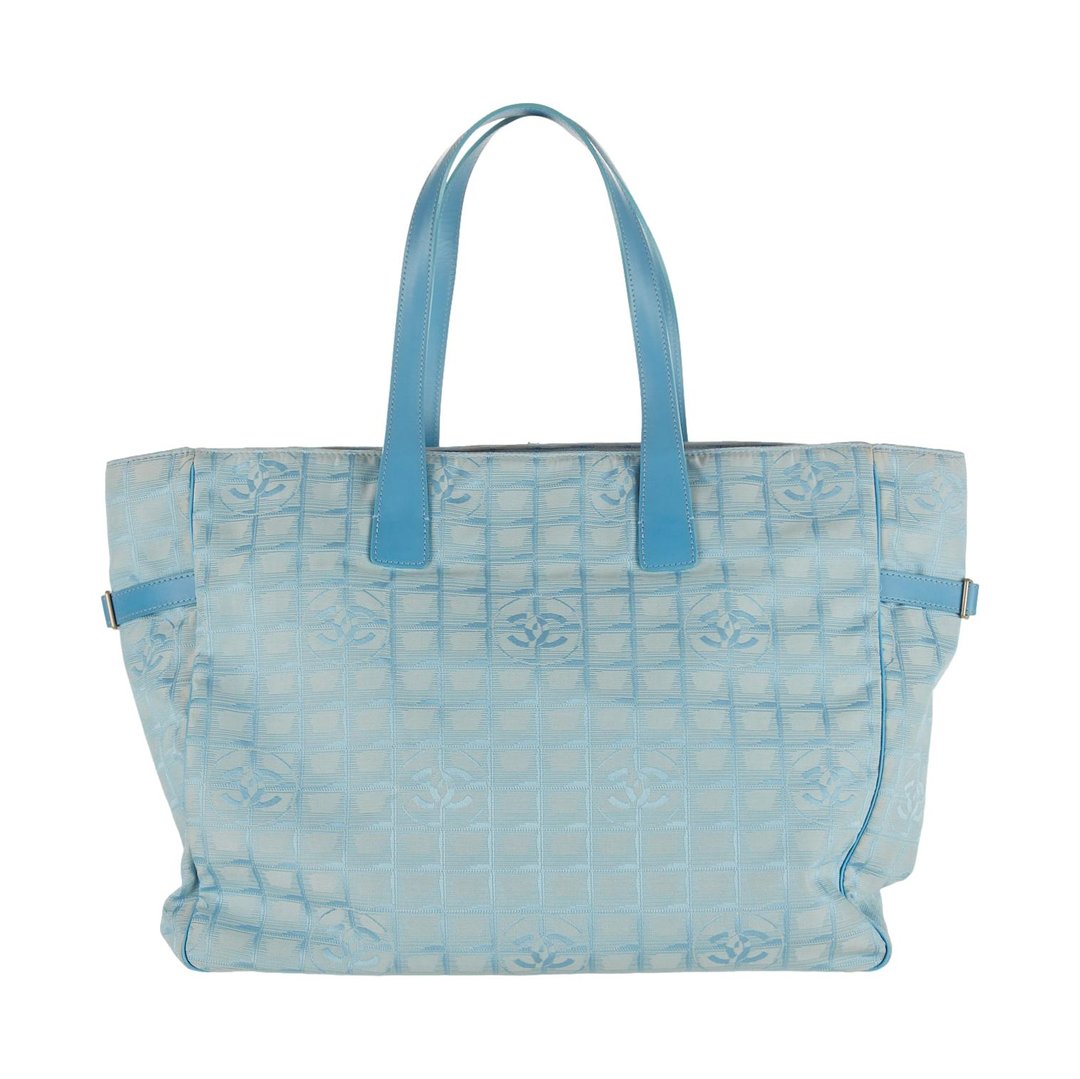 Chanel Sport Blue Logo Jumbo Tote Treasures of NYC New York, NY