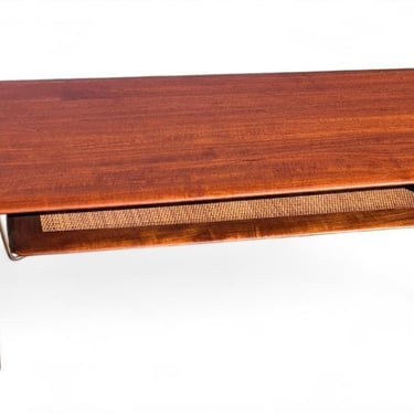 Mid Century Danish modern Hvidt and Molgaard Teak Coffee Table for France and Sons 