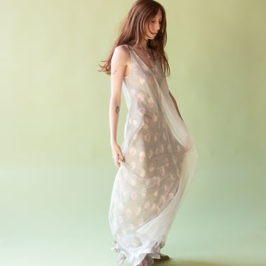 Sheer Overlay floral Print Dress | Emporio Armani 