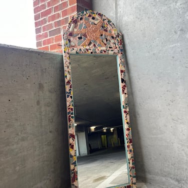 Handmade Tile Mirror 