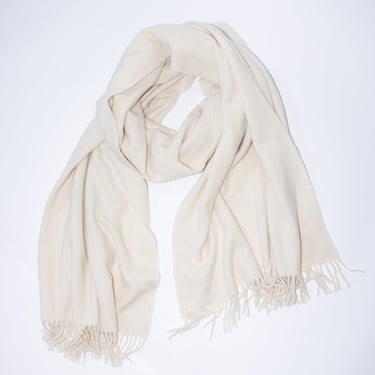 Arctic Wool Scarf in Mont Blanc