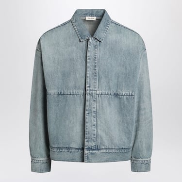 Fear Of God Light Blue Denim Trucker Jacket Men