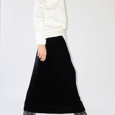 Boshan Midi Skirt in Black