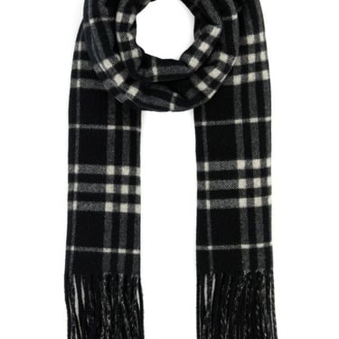 Burberry Unisex Embroidered Cashmere Scarf