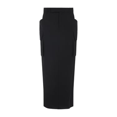 Rick Owens Firbanks Midi Skirt Women