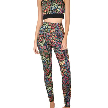 Etro Women Jacquard Wool Blend Top And Leggings