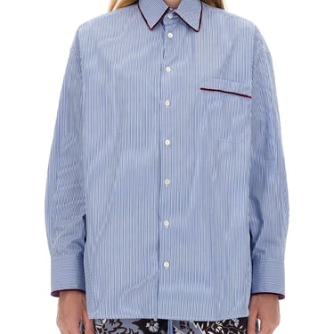 Etro Women Striped Cotton Shirt