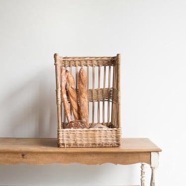 Vintage Baguette Basket