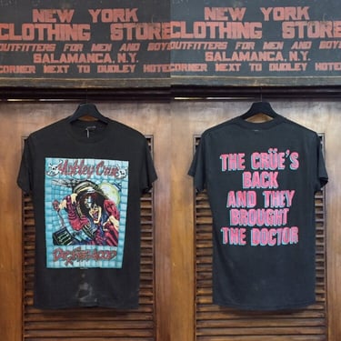 Vintage 1980’s Motley Crüe Doctor Feelgood Tee, Rock Tee, Tour Shirt, Band Shirt, Vintage Shirt’s, Vintage Clothing 