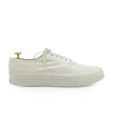 ASAHI MADE IN JAPAN WHITE CANVAS TENNIS SHOES