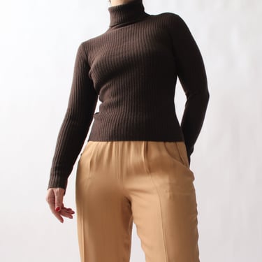 2000s Chocolate Cashmere Sweater