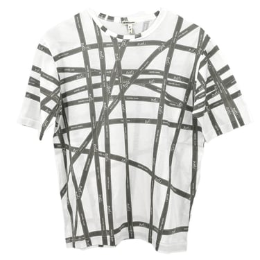 Hermes Short Sleeve T-shirt Top White #M