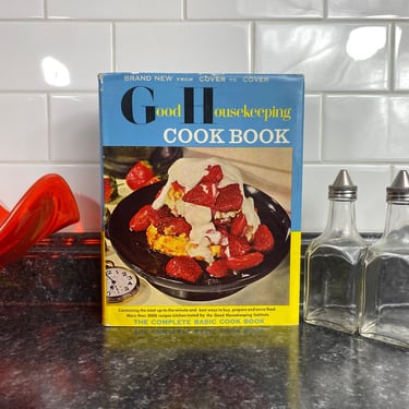 Good Housekeeping Cook Book | 1955 First Edition Dorothy B. Marsh | Vintage 1950s Classic American General Basic Cookbook | MCM Collectible 