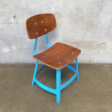 Vintage Blue Industry West Chair