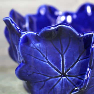 Pat Young Geranium Leaf Bowl 5