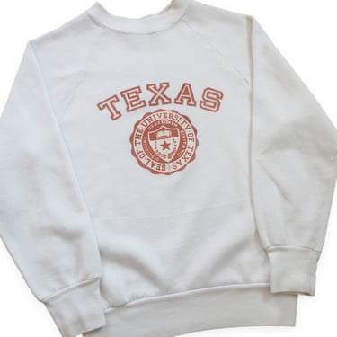 Texas sweatshirt / college sweatshirt / 1980s University of Texas Longhorns raglan sweatshirt Small 