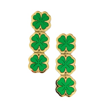 Sample Sale Clover Dangle Earrings
