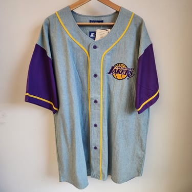 Vintage Los Angeles Lakers Starter Jersey L