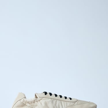 Prada Women Collapse Re-Nylon And Suede Sneakers