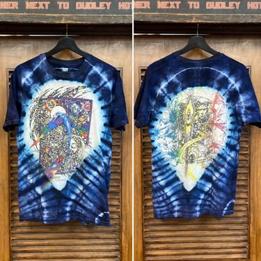 Vintage 1990’s Dated 1991 Tie Dye Hippie Deadhead Manis Grateful Dead Rock Band Two-Sided T-Shirt, 90’s Tee Shirt, Vintage Clothing 