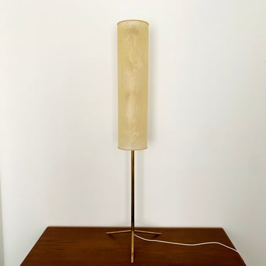Mid-Century Modern Brass Floor Lamp | 1960s 