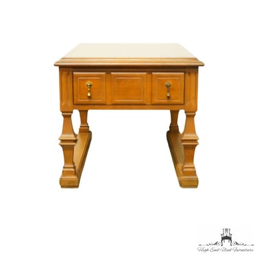 LANE FURNITURE Italian Neoclassical Tuscan Style 22" Accent End Table 