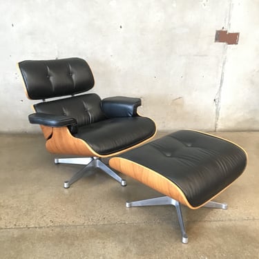 Herman Miller Eames Style Chair &amp; Ottoman
