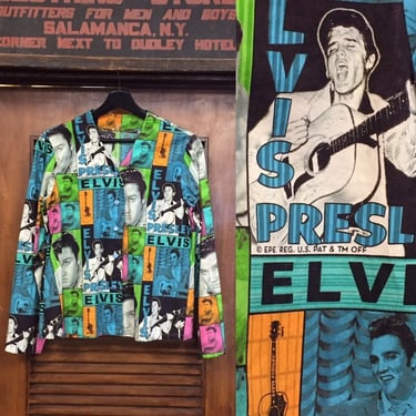 Vintage 1980’s Pop Art Elvis Presley Top, Pop Art, Elvis Top, Elvis Presley, 1980s Vintage, Vintage Shirt, The King, Vintage Clothing 