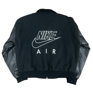 Vintage Nike Air &quot;Letterman&quot; Leather Jacket