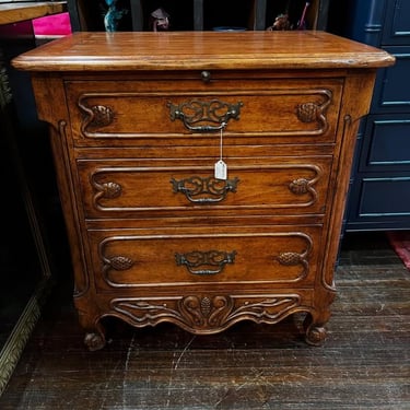 Three drawer rustic chest of drawers with pull out surface. There are two! 32”x30”x20” 