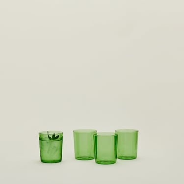Essential Glassware- Green 12 oz