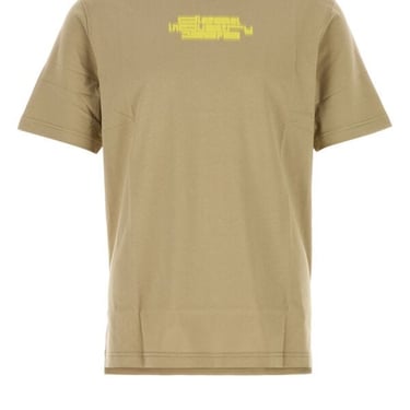 Diesel Men Khaki Cotton T-Just T-Shirt