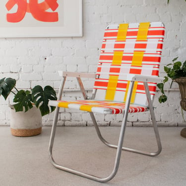 Orange &amp; Yellow Beach Chair