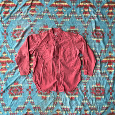 1990s Marlboro Adventure Team Button Up Shirt Made in USA 
