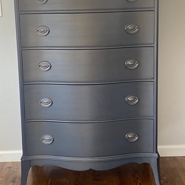 AVAILABLE ***Grey/blue Dresser/Chest of Drawers/Bureau 
