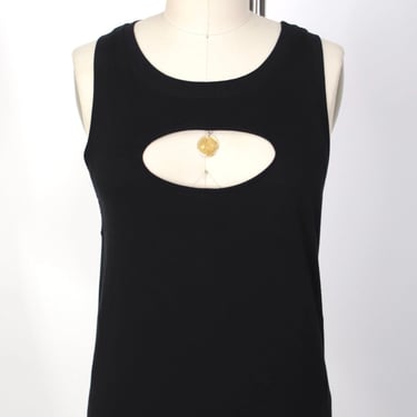 S/S 2007 Chanel Logo Cutout Top