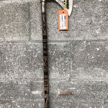 Antique Battle Axe with Built In Spear (Seattle)