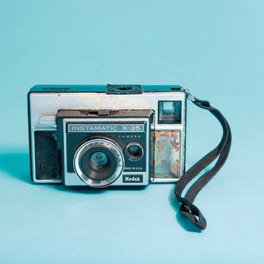 Vintage 70's Kodak Instamatic X-35 126mm Film Camera 