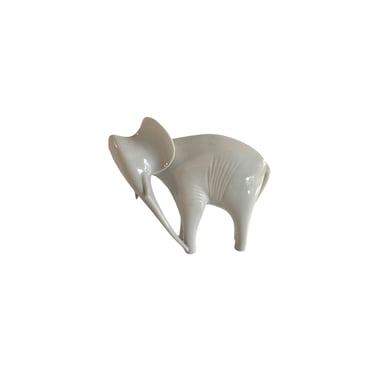 Royal Dux Modernist Porcelain Elephant 