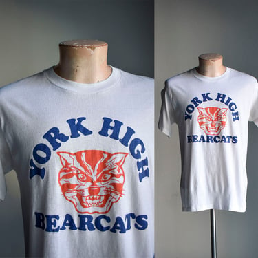 Vintage York High Bearcats Tshirt 
