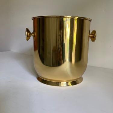 Large Brass Cachepot/Wine Cooler/Planter /Ice Bucket/Vase 