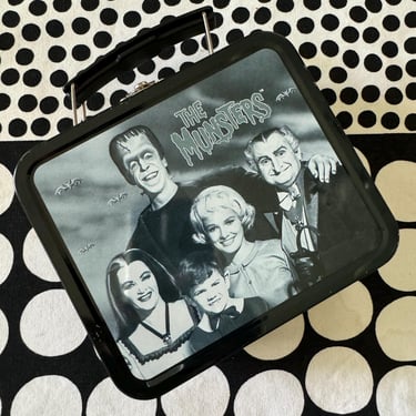 Vintage 1999 The Munsters Mini Lunch Box / Halloween / The Munsters Collectors / Herman Munster / 