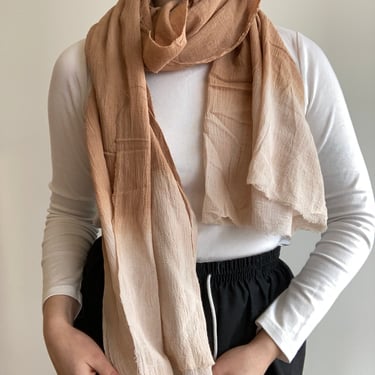 Cotton Naturally Dyed Scarf Sample Sale 