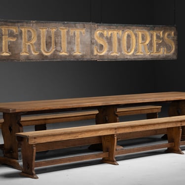 “Fruit Stores” Sign