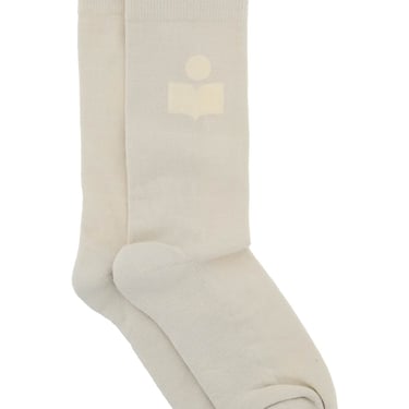 Isabel Marant Logoed Socks