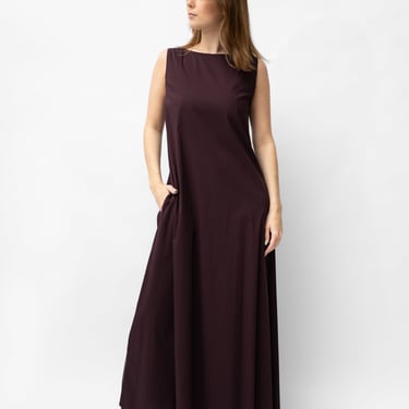 Wide Neck A-Line Dress