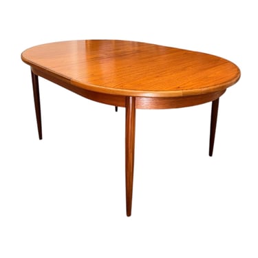 Free shipping within continental US - Vintage Mid Century Modern G-PlanTeak Oval Extending Dining Table1970s Butterfly Leaf UK Import 