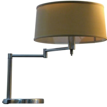 X - - SOLD - VINTAGE Swing Arm Lamp Mfg. by Laurel Lamps After a Classic Von Nessen Design