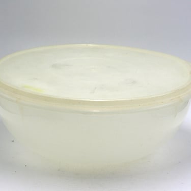 vintage Tupperware clear Fix N Mix bowl with lid 