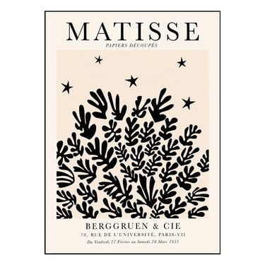 Henri Matisse The Cut-Outs Exhibition Poster No. 3